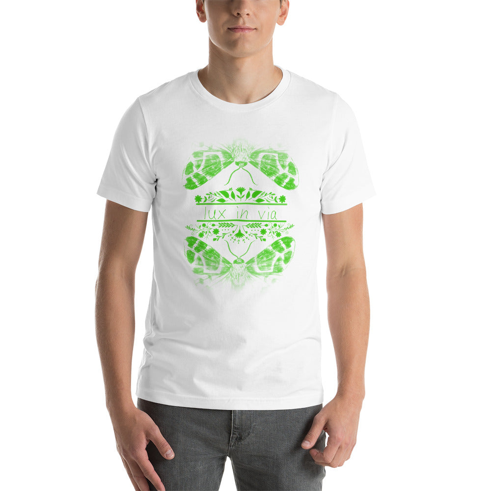 Lux in Via White Green T-Shirt